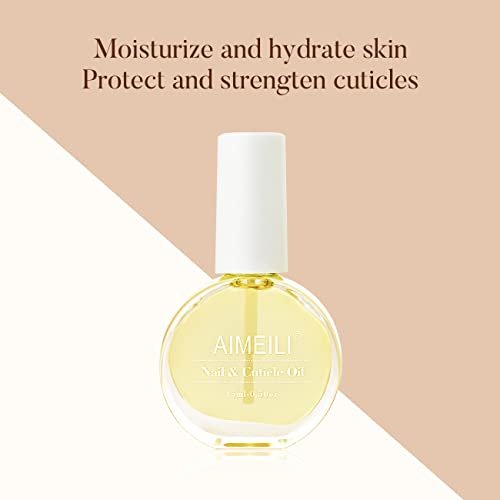 AIMEILI Natural Nail & Cuticle Oil, Cuticle Skin Care Nail Moisturizer 15ml - Image 4