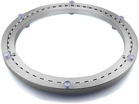 Dailydanny Aluminum Heavy Duty Lazy Susan Rotating Turntable Bearing Swivel Plate Hardware for Dining-Table (20 inch (14mm)) - Image 3