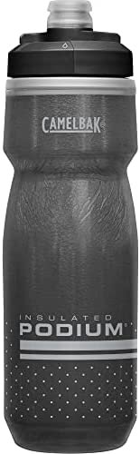 CamelBak Podium Chill Insulated Bike Water Bottle - Easy Squeeze Bottle - Fits Most Bike Cages - 21oz, Black - Image 3