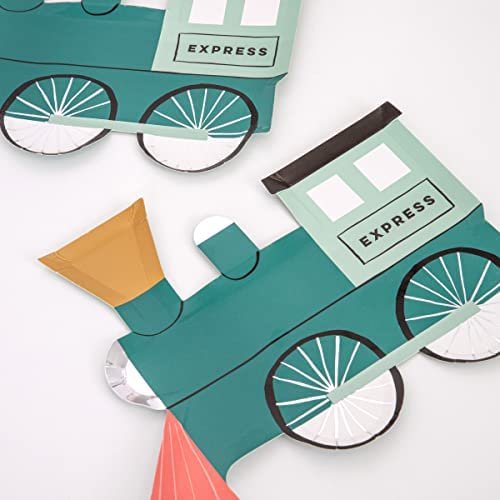 Meri Meri Train Plates (Pack of 8) - Image 4