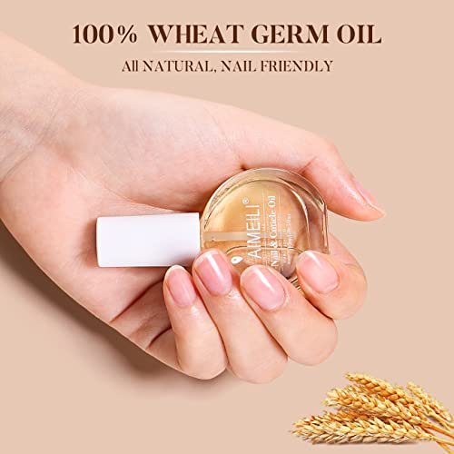 AIMEILI Natural Nail & Cuticle Oil, Cuticle Skin Care Nail Moisturizer 15ml - Image 3