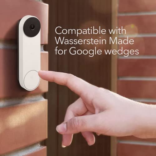 Wasserstein No-Drill Mount Compatible With Google Nest Doorbell (battery) - Avoid Drilling and Protect Your Walls - Image 7