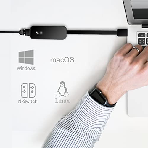 TP-Link USB to Ethernet Adapter (UE306), Foldable USB 3.0 to Gigabit Ethernet LAN Laptop Network Adapter, Supports Nintendo Switch, Windows, Linux, Apple MacBook OS 10.11-10.15, Surface - Image 6