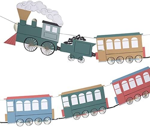 Meri Meri Train Garland (Pack of 1) - Image 2