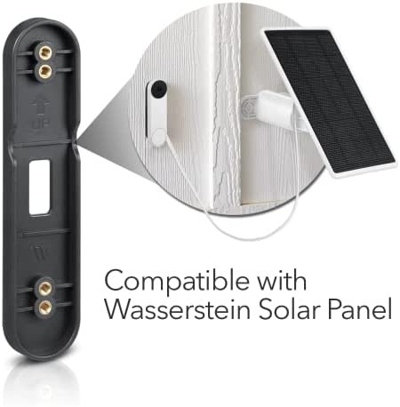 Wasserstein No-Drill Mount Compatible With Google Nest Doorbell (battery) - Avoid Drilling and Protect Your Walls - Image 5