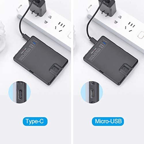 Newmowa 60 LED High Power Rechargeable Clip Fill Video Light with Front & Back Clip, Adjusted 3 Light Modes for Phone, iPhone, Android, iPad, Laptop, for Makeup, Selfie, Vlog, Video Conference - Image 7