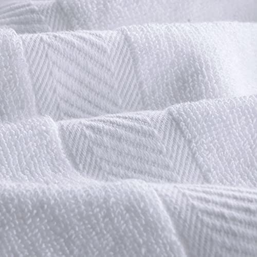 Utopia Towels 6 Pack Bath Towel Set, 100% Ring Spun Cotton (24 x 48 Inches) Medium Lightweight and Highly Absorbent Quick Drying Towels, Premium Towels for Hotel, Spa and Bathroom (White) - Image 7