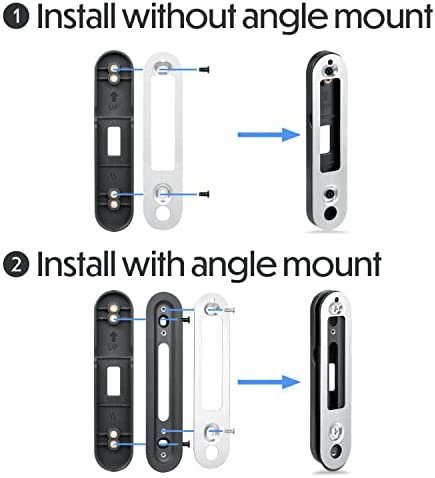 Wasserstein No-Drill Mount Compatible With Google Nest Doorbell (battery) - Avoid Drilling and Protect Your Walls - Image 4
