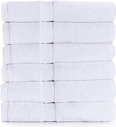 Utopia Towels 6 Pack Bath Towel Set, 100% Ring Spun Cotton (24 x 48 Inches) Medium Lightweight and Highly Absorbent Quick Drying Towels, Premium Towels for Hotel, Spa and Bathroom (White) - Image 9