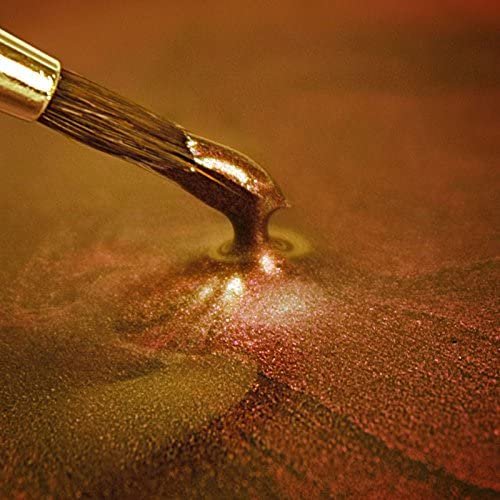 Ready-to-use Metallic Dark Gold 100% Edible Food Paint for Cake and Icing Decoration by Rainbow Dust - Image 4