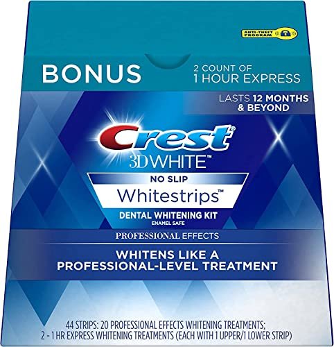 Crest 3D Whitestrips, Professional Effects, Teeth Whitening Strip Kit, 44 Strips (22 Count Pack) - Image 2