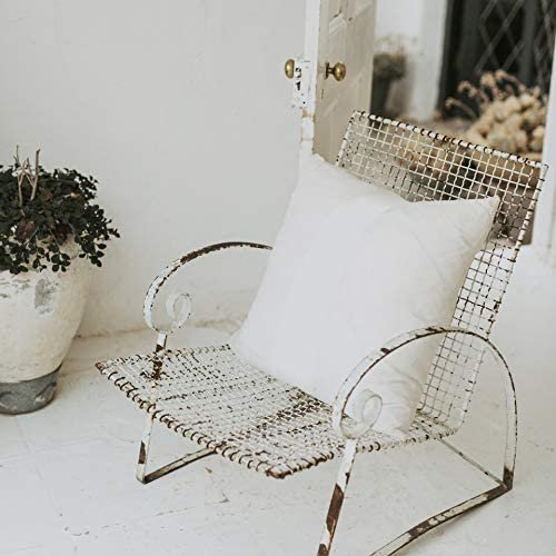 EDOW Throw Pillow Insert, Set of 2 Down Alternative Polyester Square Form Decorative Pillow, Cushion,Sham Stuffer. (White, 18x18) - Image 5