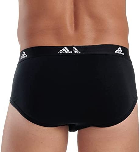 adidas Men's Briefs (Pack of 3) (Size S - 3XL) - Comfortable Underwear Men, Black, X-Large - Image 4