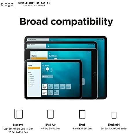 elago Tablet Wall Mount Compatible with New iPad Mini, Compatible with iPad Pro, Compatible with iPad Air and Compatible with Most iPads, iPad Wall Mount (Black) - Fits on Any Wall - Image 5