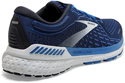 Brooks Men's Adrenaline Gts 21 Running Shoe, White Blue Red - Image 5