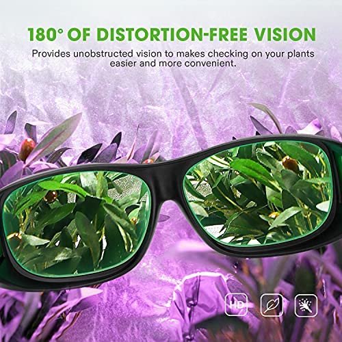 VIVOSUN Indoor Hydroponics Grow Room Glasses with Glasses Case - Image 5