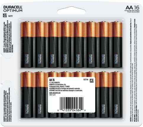 Duracell Optimum AA Batteries with Power Boost Ingredients, 16 Count Pack Double A Battery with Long-Lasting Power, All-Purpose Alkaline AA Battery for Household and Office Devices - Image 3