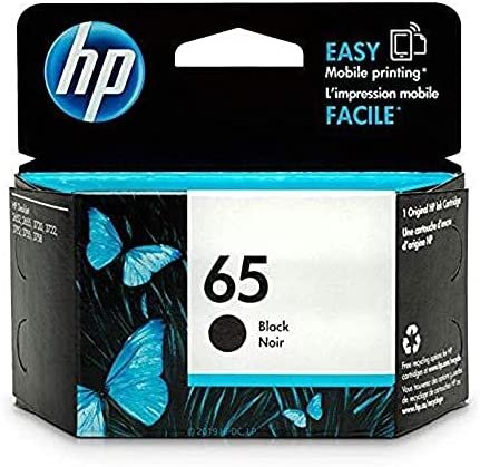 HP 65 Black Ink Cartridge | Works with HP AMP 100 Series, HP DeskJet 2600, 3700 Series, HP ENVY 5000 Series | Eligible for Instant Ink | N9K02AN - Image 2