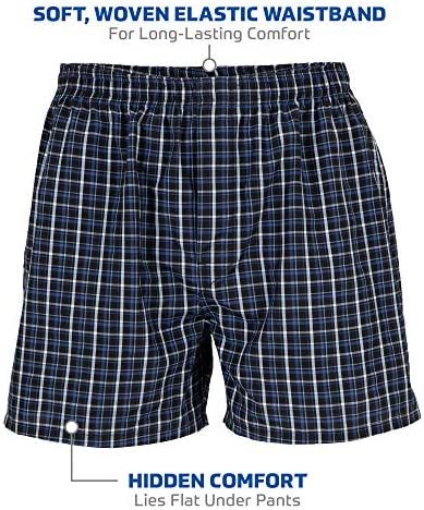 Gildan Boxer Shorts Woven Boxers, Multipack Woven Boxers, Multipack Men's - Image 3