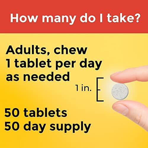 Nature Made Chewable L Theanine 200mg, L-Theanine Supplement for Stress Relief, 50 Chewable Tablets, 50 Day Supply - Image 6