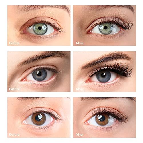 easbeautynaturals Reusable Self Adhesive Eyelashes Natural Look, No Eyeliner or Glue Needed and Easy to Put On, Reusable Self Sticking 4 Pair (Pack of 1) Ak-12 0 - Image 3