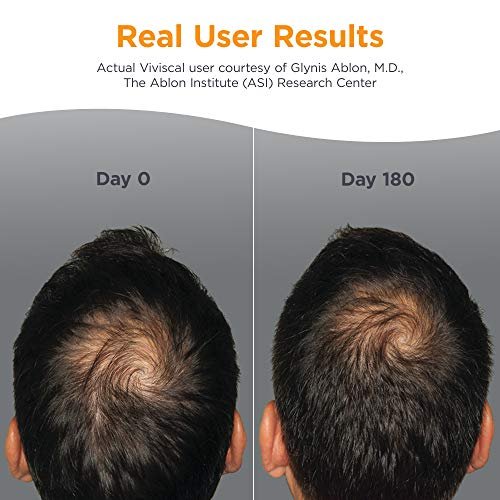 Viviscal Men's Hair Growth Supplements for Thicker, Fuller Hair Clinically Proven with Proprietary Collagen Complex 180 Tablets - 3 Month Supply - Image 4