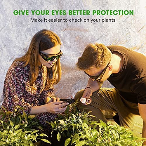 VIVOSUN Indoor Hydroponics Grow Room Glasses with Glasses Case - Image 3